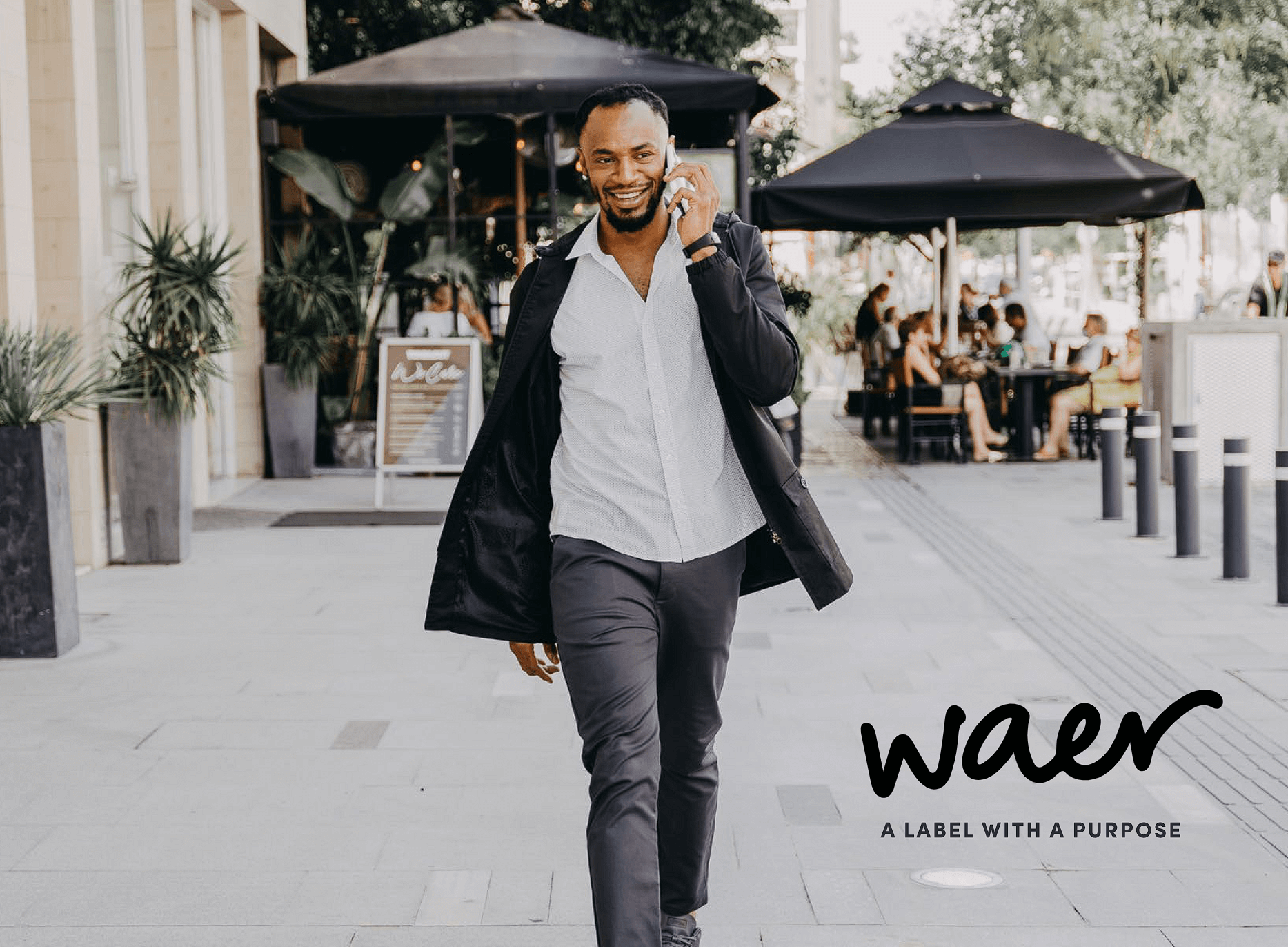 Waer Clothing branding