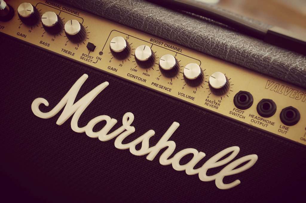 Brand Voice and Message - A Marshall branded speaker