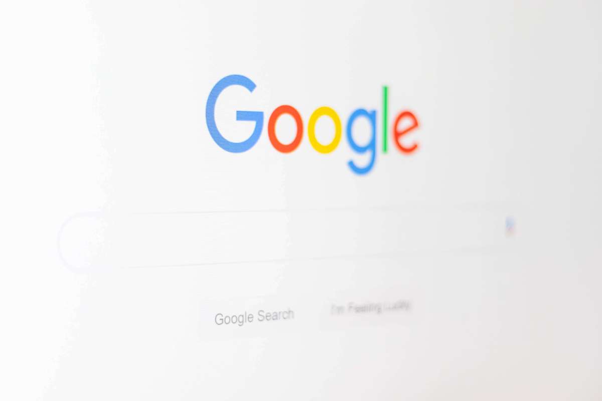 A picture of the Google Search landing page