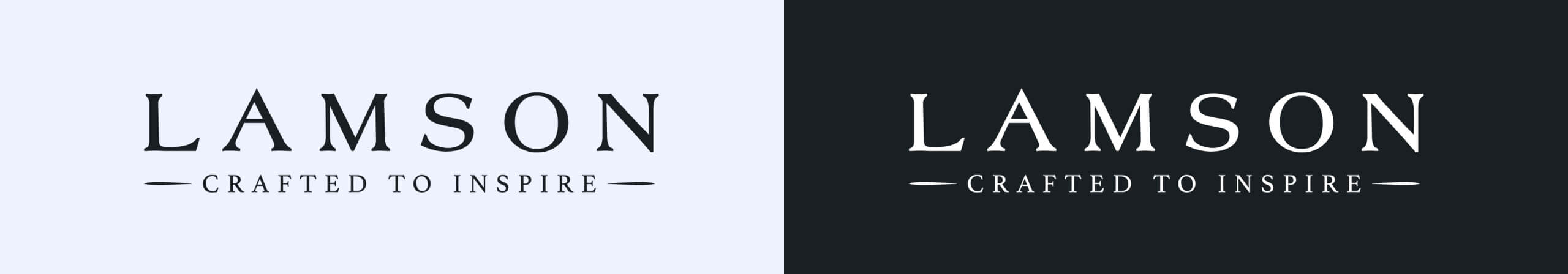 Lamson logo development