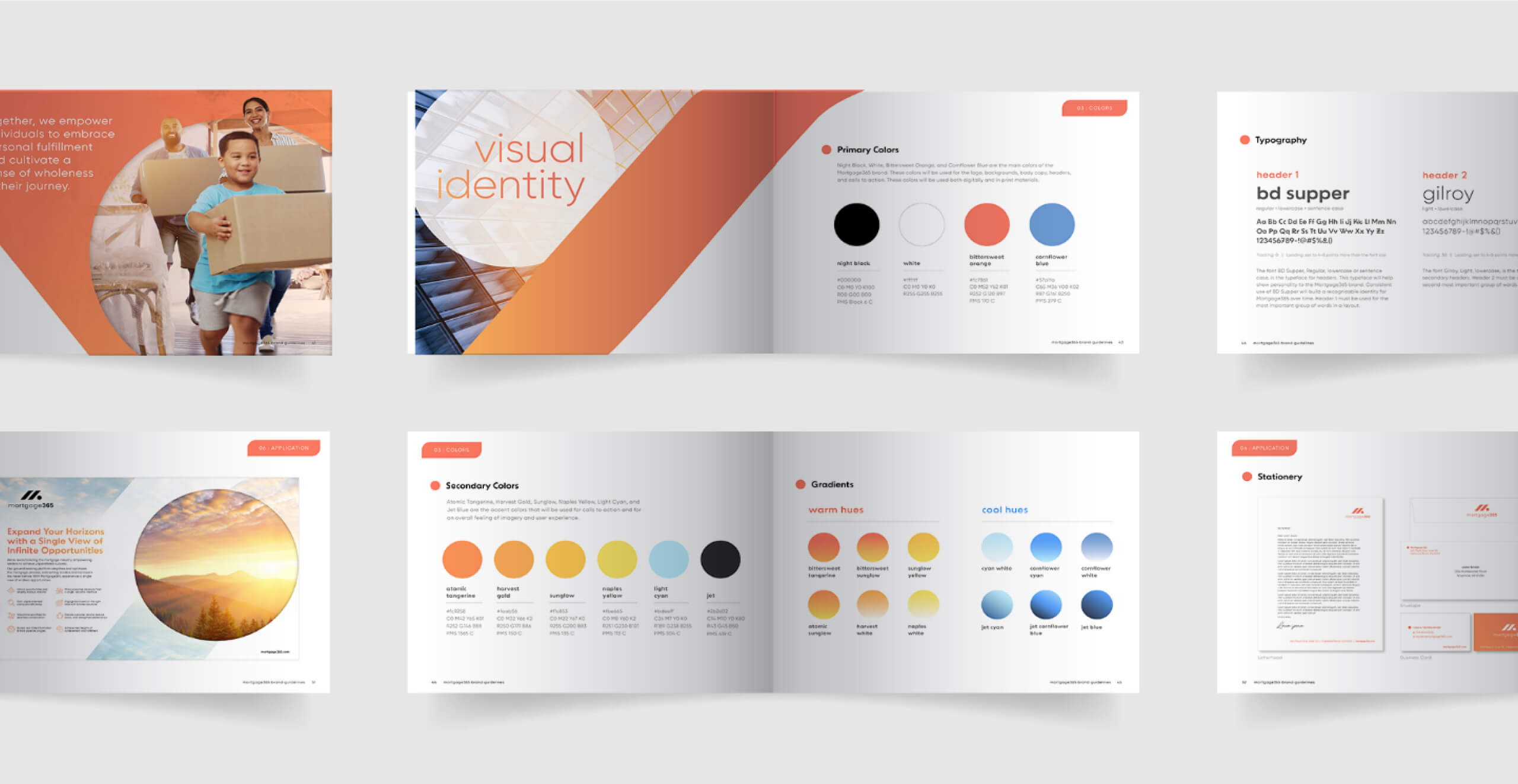 Mortgage365 Brand Book Visual Identity