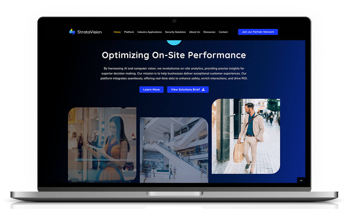 website after